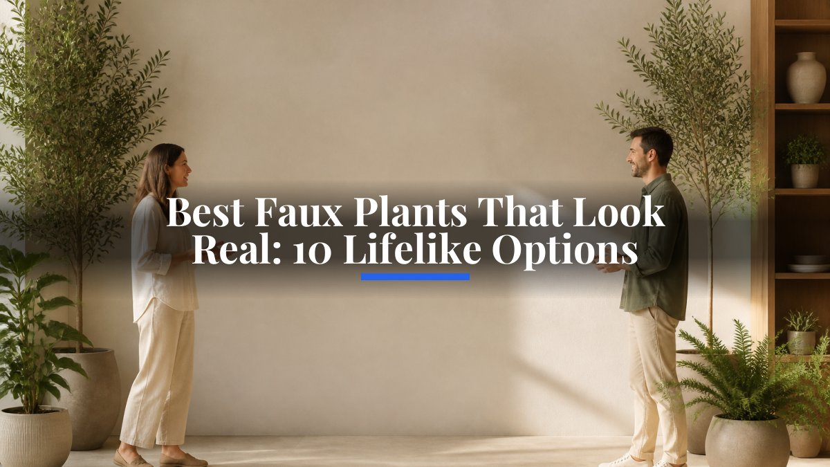Best Faux Plants That Look Real: 10 Lifelike Options