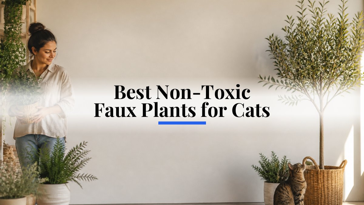 Best Non-Toxic Faux Plants for Cats