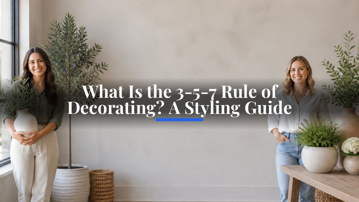 What Is the 3-5-7 Rule of Decorating? A Styling Guide