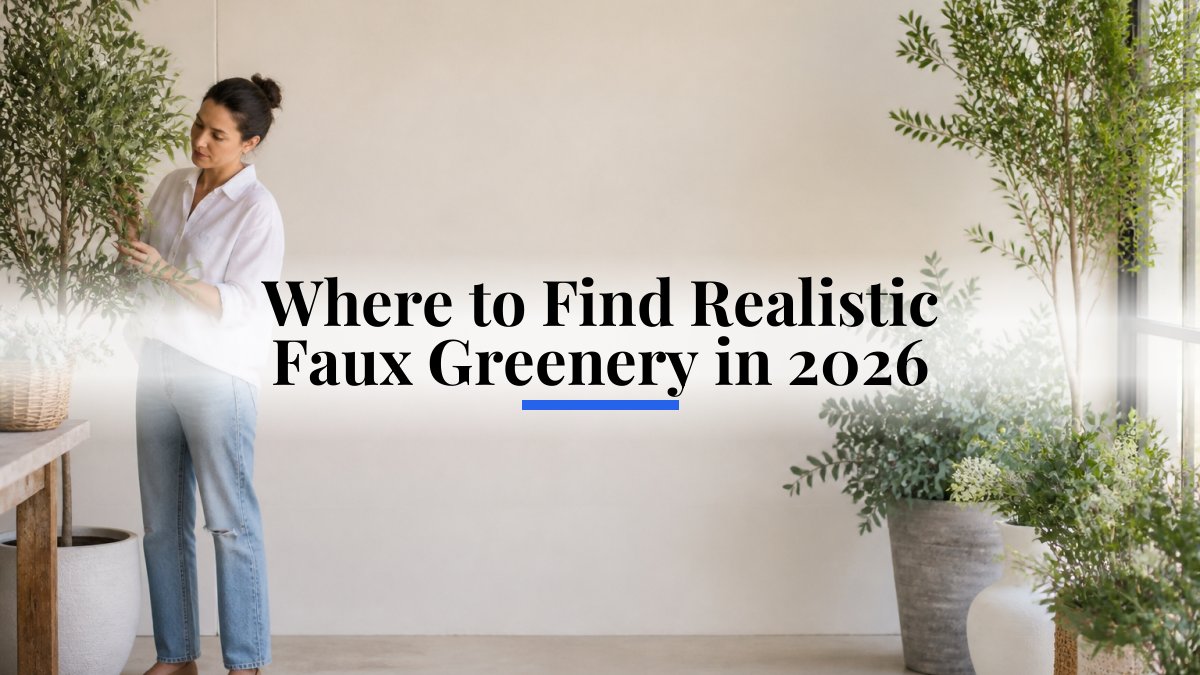 Where to Find Realistic Faux Greenery in 2026