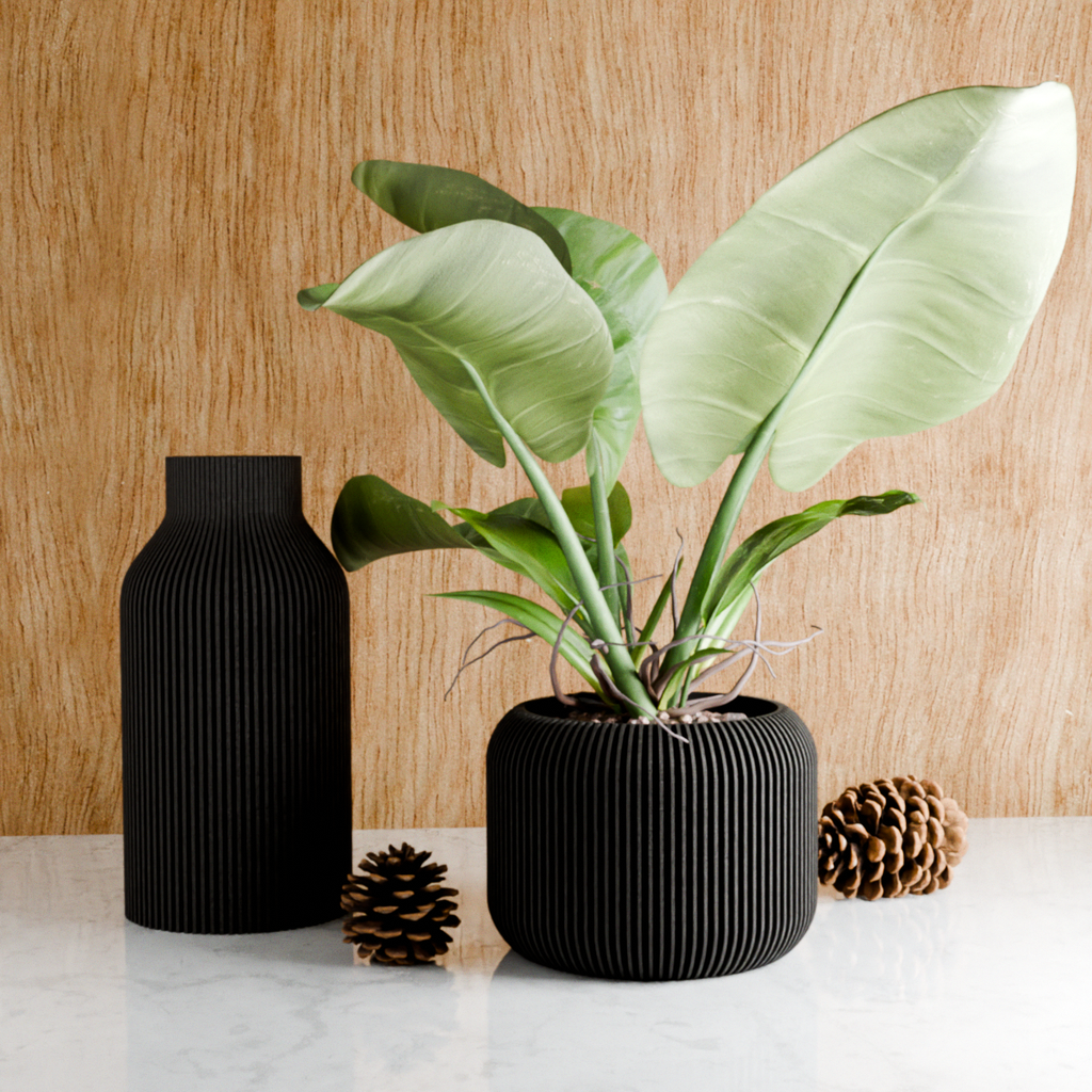 Modern Round Planter | Orbis Collection