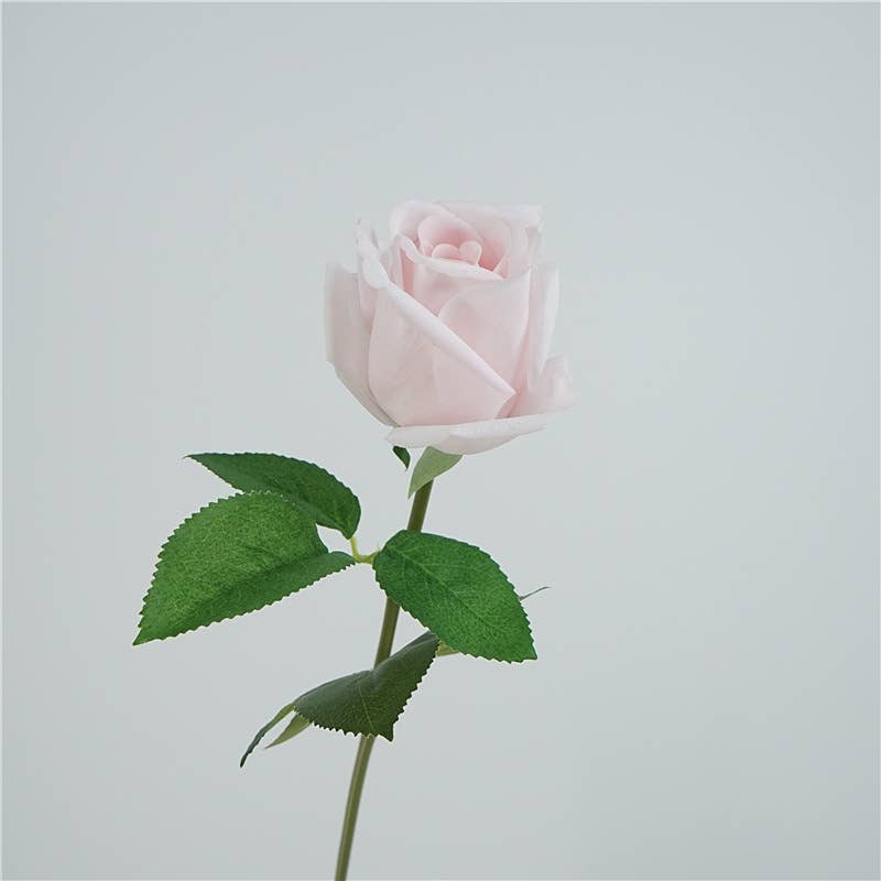 21.5" Ultra Realistic Faux Rose Stem – Moisturizing Coating
