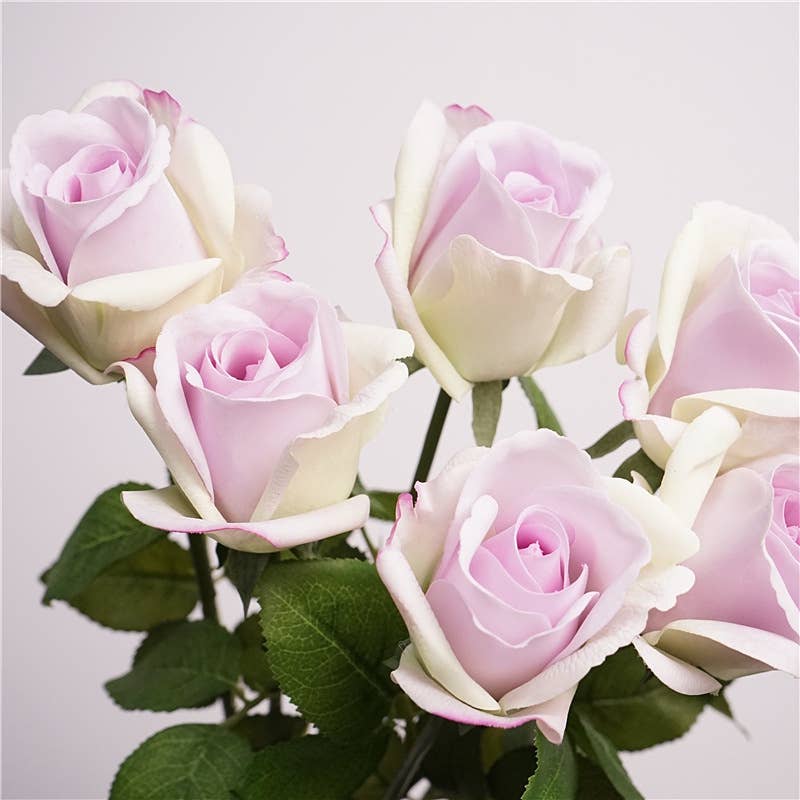 21.5" Ultra Realistic Faux Rose Stem – Moisturizing Coating