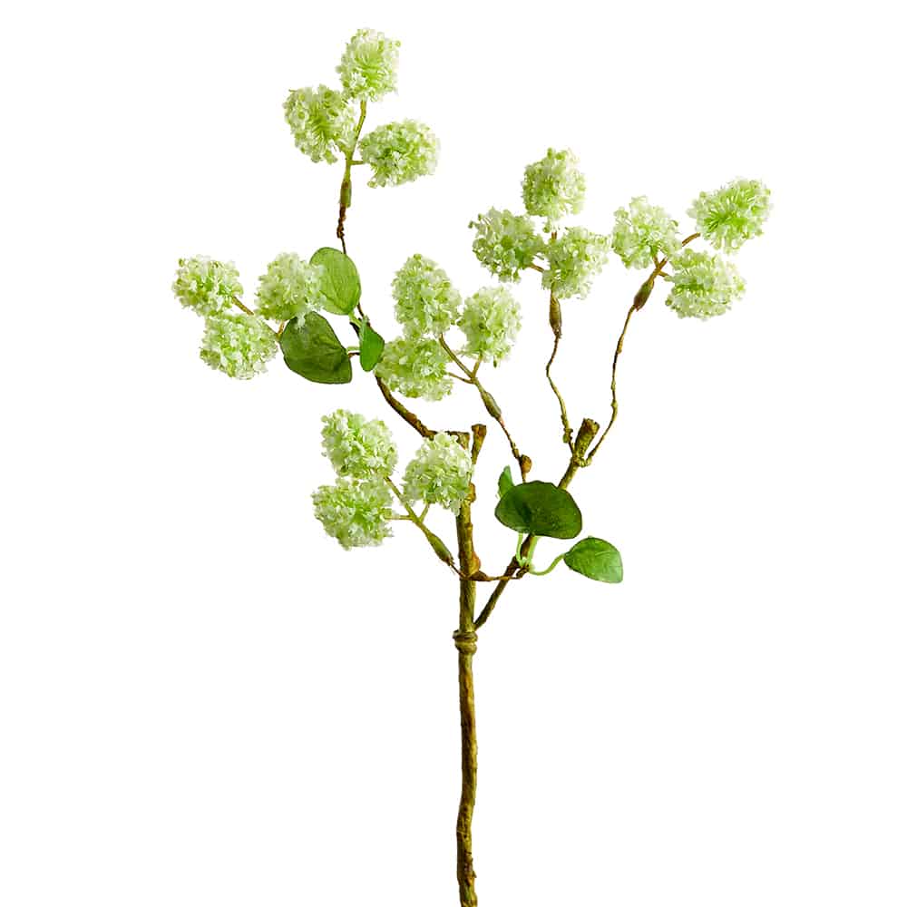 14" Mini Viburnum Spray Green
